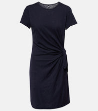 Velvet Alma cotton minidress. 天鹅绒 Alma 棉质迷你连衣裙