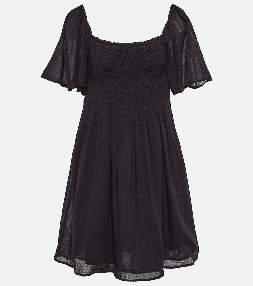 Velvet Esme cotton gauze minidress. Velvet Esme 棉纱迷你连衣裙