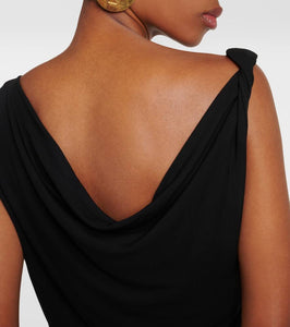 Velvet Fifi jersey midi dress