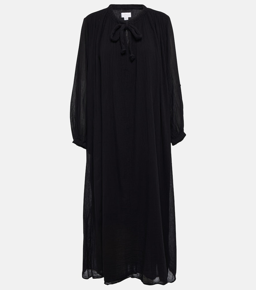 Velvet Frankie cotton gauze maxi dress. Velvet Frankie 棉纱长裙