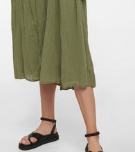 Velvet Frankie cotton voile midi dress