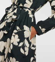 Velvet Josepha floral midi dress