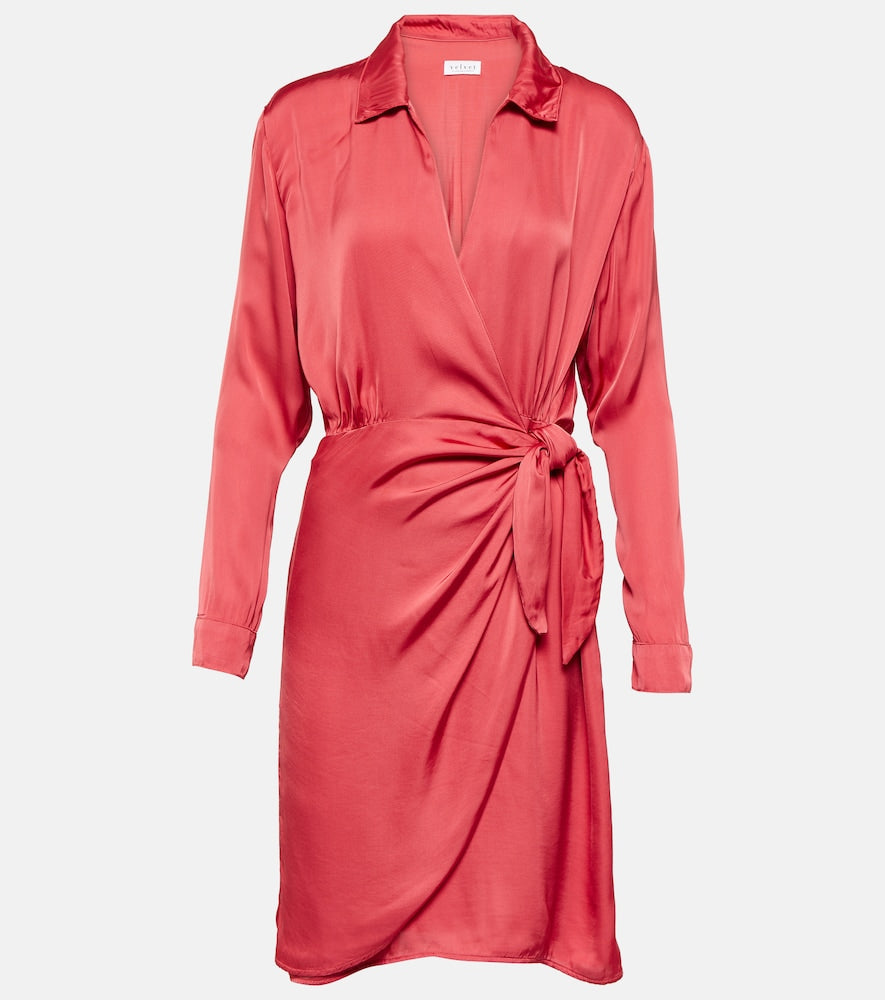Velvet Juni wrap dress. Velvet Juni 裹身裙