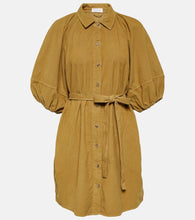 Velvet Kady corduroy minidress