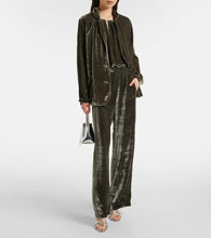 Velvet Kyla velvet blazer