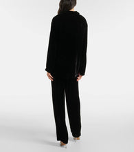 Velvet Kyla velvet blazer