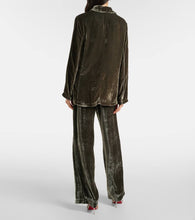 Velvet Kyla velvet blazer