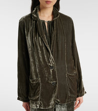 Velvet Kyla velvet blazer