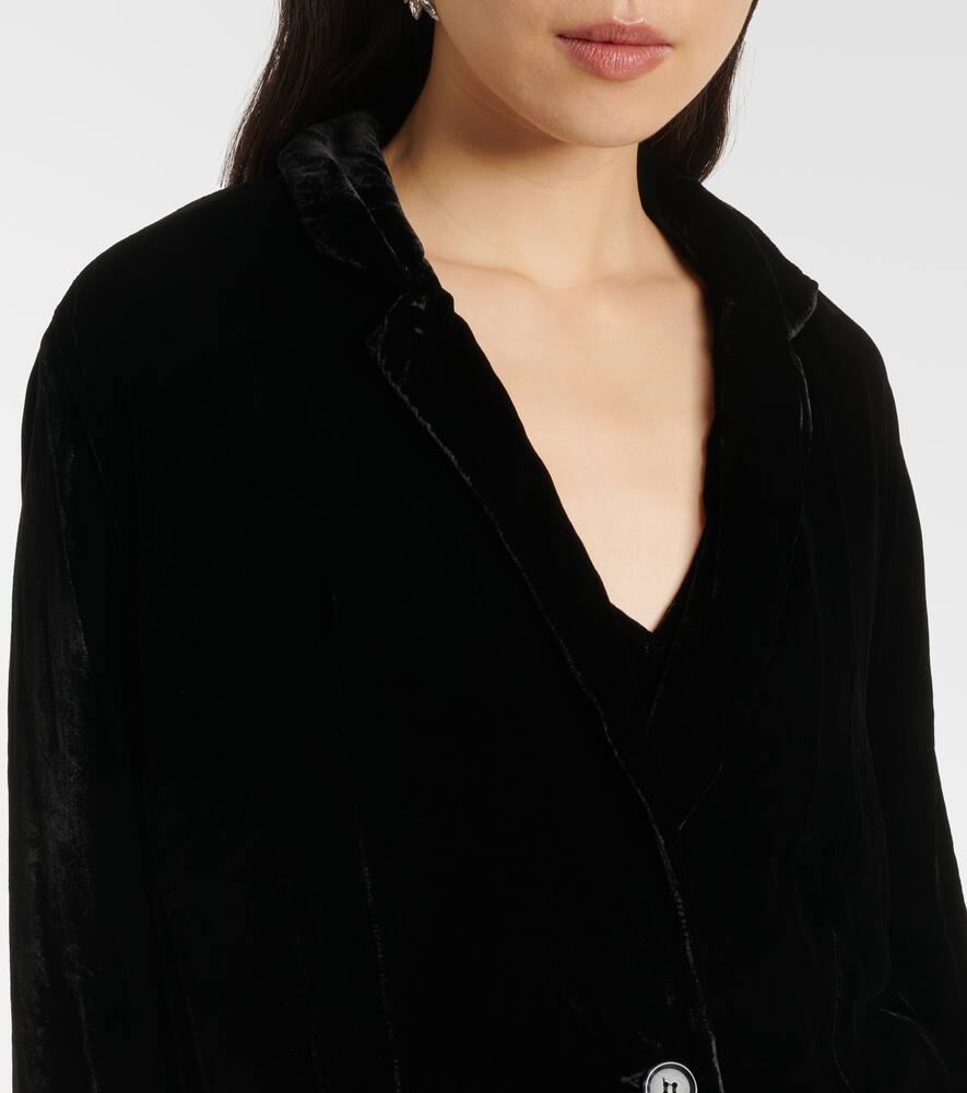 Velvet Kyla velvet blazer