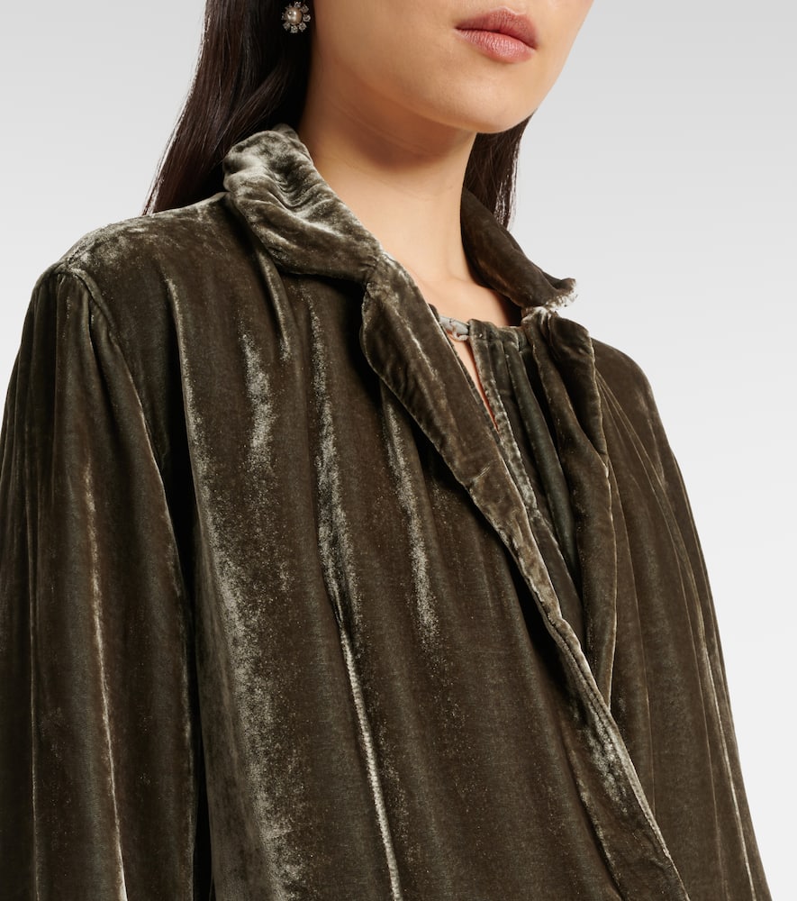 Velvet Kyla velvet blazer