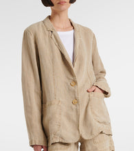 Velvet Lenny linen blazer