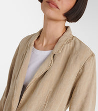 Velvet Lenny linen blazer