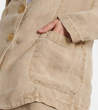 Velvet Lenny linen blazer