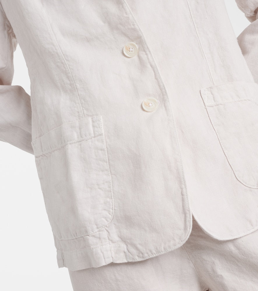 Velvet Lenny linen blazer