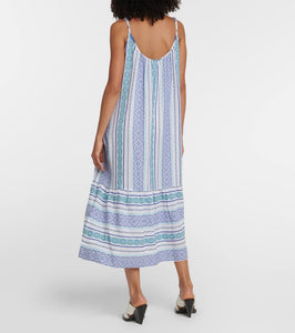 Velvet Lexy printed cotton midi dress