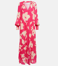 Velvet Luella printed maxi dress. 丝绒 Luella 印花长裙