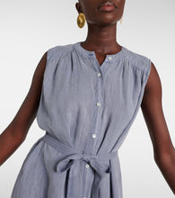Velvet Luna linen maxi dress