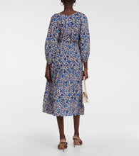 Velvet Maddy floral midi dress