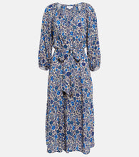 Velvet Maddy floral midi dress. Velvet Maddy 花卉图案中长连衣裙