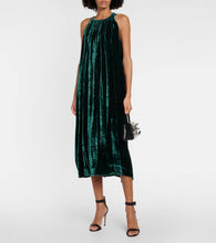 Velvet Maren velvet midi dress