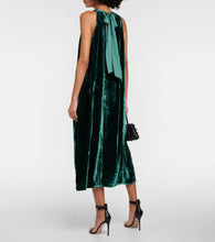 Velvet Maren velvet midi dress