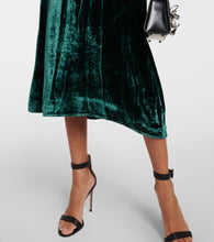 Velvet Maren velvet midi dress