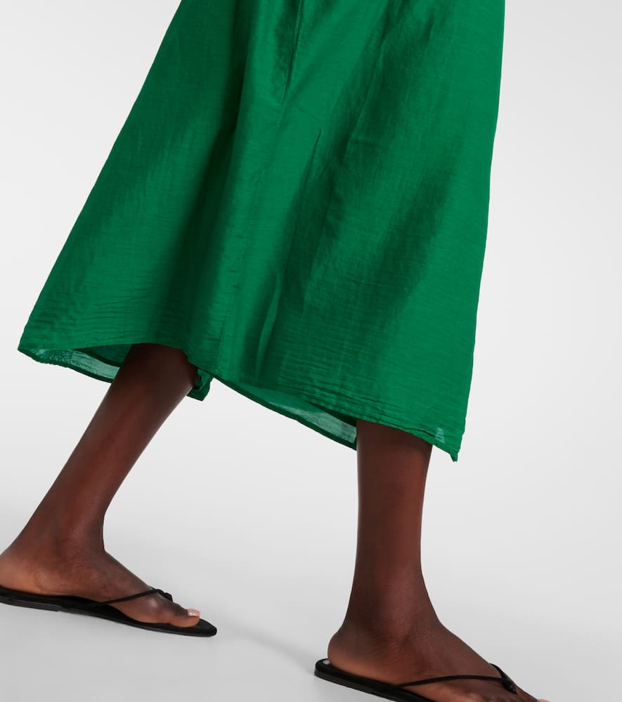 Velvet Marla cotton and silk shirt dress