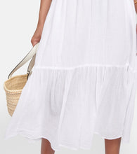 Velvet Mckenna cotton midi skirt