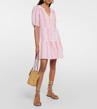 Velvet Monique jacquard cotton minidress