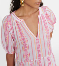 Velvet Monique jacquard cotton minidress