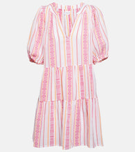 Velvet Monique jacquard cotton minidress