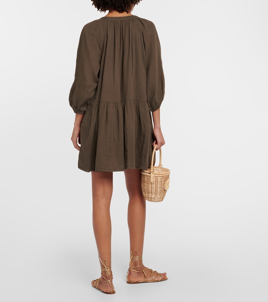 Velvet Nica cotton gauze minidress
