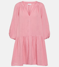 Velvet Nica cotton gauze minidress. Velvet Nica 棉纱迷你连衣裙