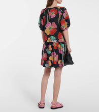 Velvet Rachel floral printed mini dress