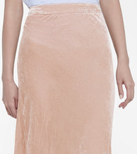 Velvet Taelyn velvet midi skirt