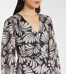 Velvet Tatti printed minidress