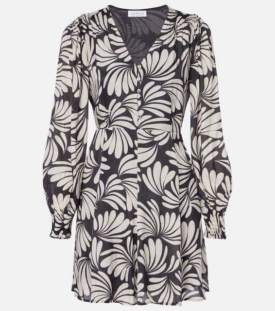 Velvet Tatti printed minidress