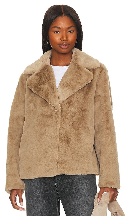 Velvet by Graham & Spencer Raquel Jacket in Tan