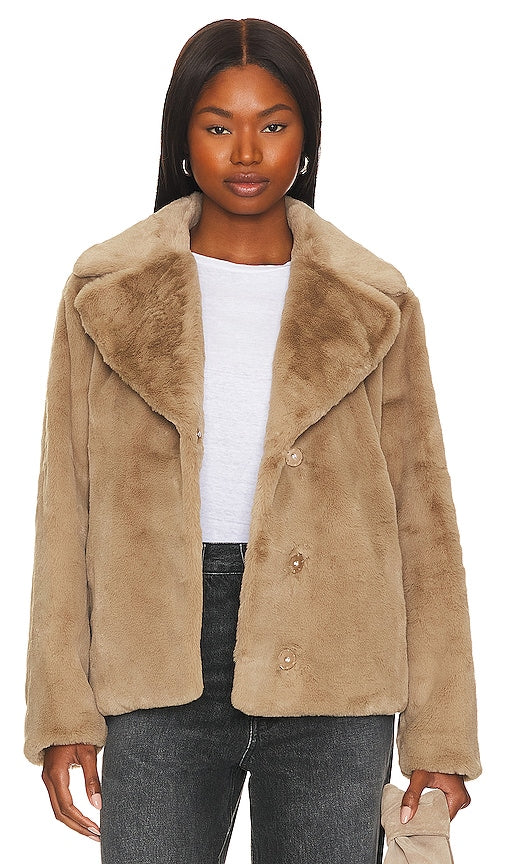 Velvet by Graham & Spencer Raquel Jacket in Tan - Veste Raquel en velours par Graham & Spencer en beige - Graham & Spencer Raquel 黄褐色天鹅绒夹克 - Velvet by Graham & Spencer Raquel Jacke in Hellbraun - Velvet by Graham & Spencer Raquel 재킷 - Giacca in velluto di Graham & Spencer Raquel color marrone chiaro