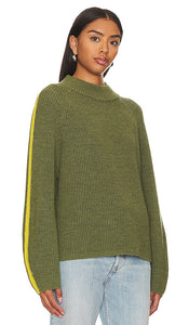Velvet by Graham & Spencer Teagan Sweater in Olive