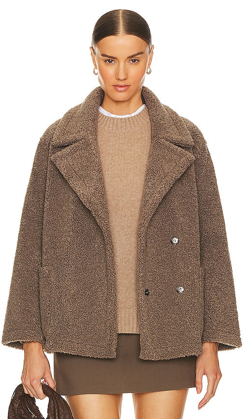 Velvet by Graham & Spencer Yoko Jacket in Taupe - Veste Yoko en velours par Graham & Spencer en taupe - Graham & Spencer Yoko 灰褐色天鹅绒夹克 - Velvet by Graham & Spencer Yoko Jacke in Taupe - Velvet by Graham & Spencer 요코 재킷 - Giacca Yoko in velluto di Graham & Spencer in tortora