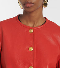 Veronica Beard Andrea leather jacket