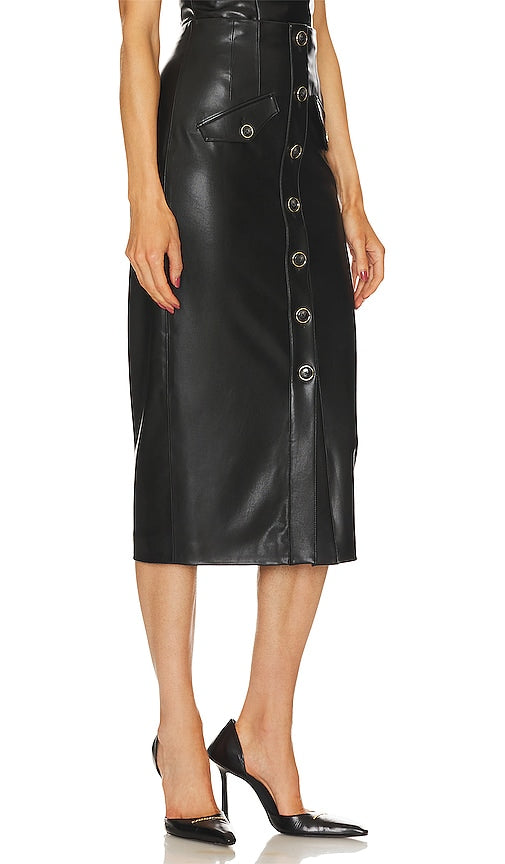 Veronica Beard Barrie Skirt in Black