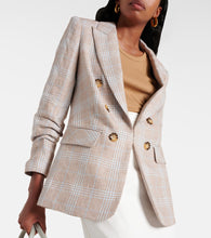 Veronica Beard Beacon Dickey linen blazer