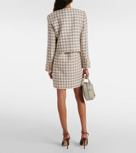 Veronica Beard Bentley checked tweed jacket