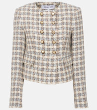 Veronica Beard Bentley checked tweed jacket