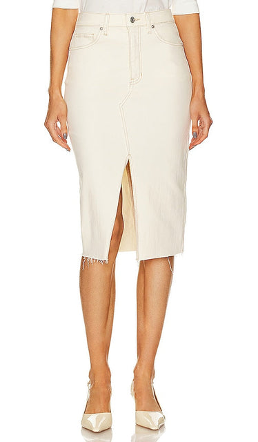 Veronica Beard Breves Midi Skirt in Ivory - Veronica Beard - Jupe mi-longue Breves en ivoire - Veronica Beard Breves 象牙色中长半身裙 - Veronica Beard Breves Midirock in Elfenbein - Veronica Beard Breves 미디 스커트 - Gonna longuette Veronica Beard Breves in avorio