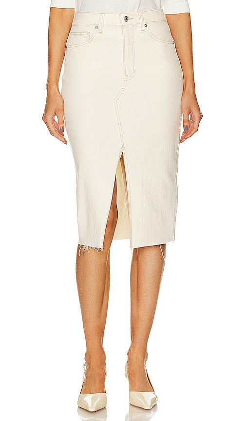 Veronica Beard Breves Midi Skirt in Ivory - Veronica Beard - Jupe mi-longue Breves en ivoire - Veronica Beard Breves 象牙色中长半身裙 - Veronica Beard Breves Midirock in Elfenbein - Veronica Beard Breves 미디 스커트 - Gonna longuette Veronica Beard Breves in avorio