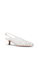 Veronica Beard Britte Heel in White
