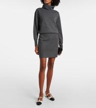 Veronica Beard Cassidy wool and cashmere minidress